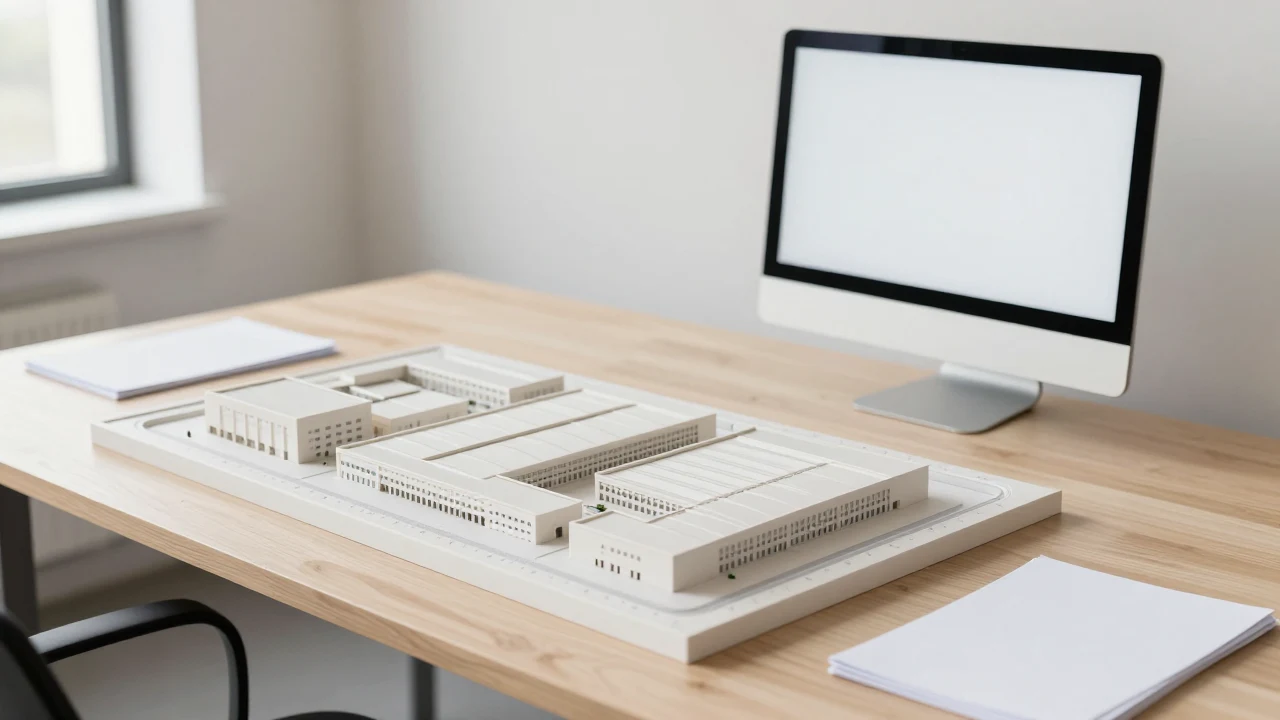 AI-иллюстрация раздела «BIM и цифровая модель объекта»